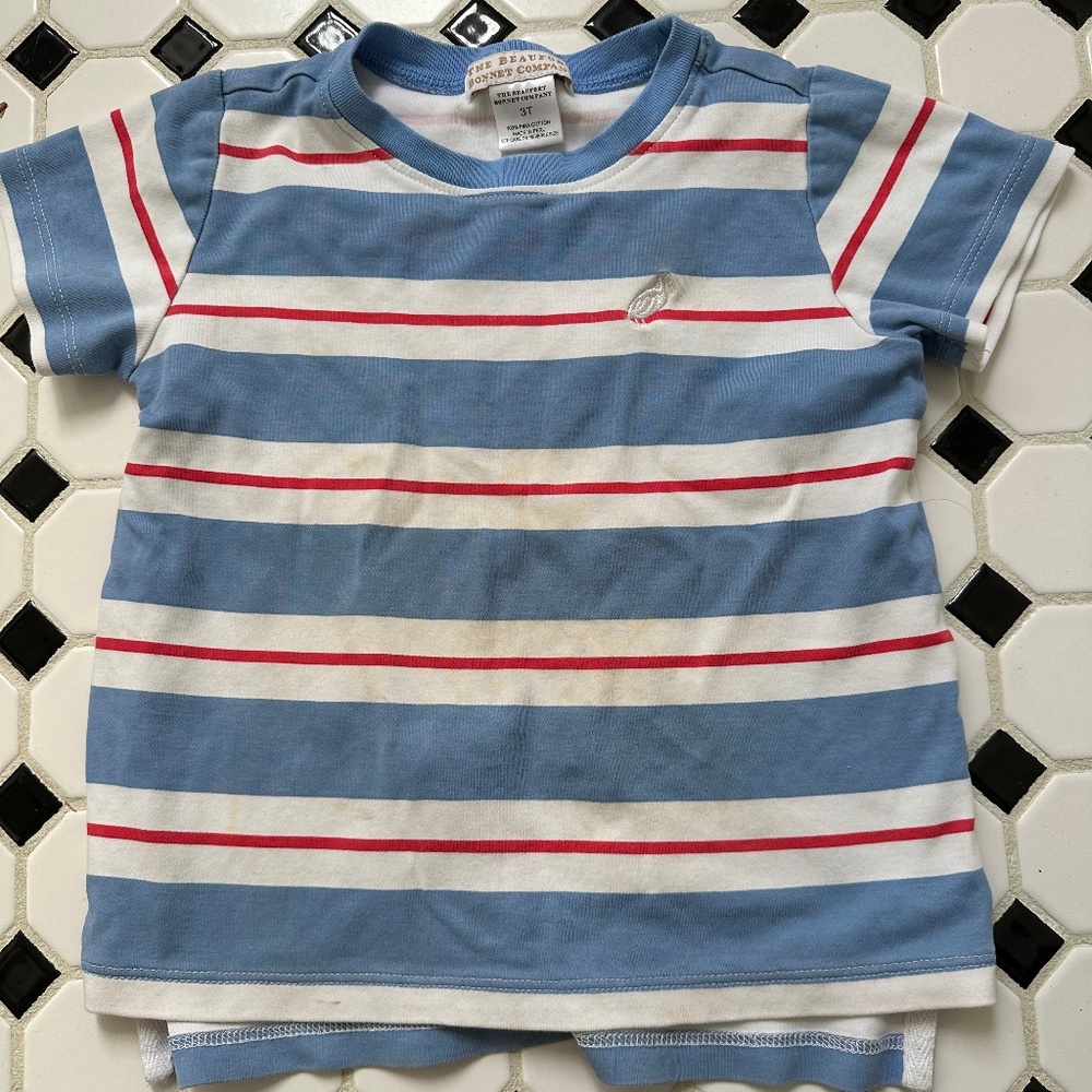 The Beaufort Bonnet Company TBBC 3T shirt boys